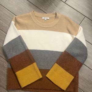 Madewell striped sweater